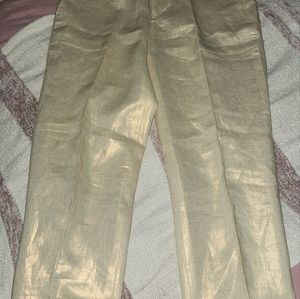J Crew Linen Blend Pants S 2